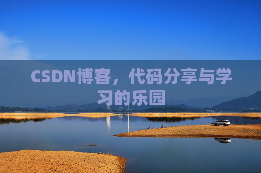 CSDN博客，代码分享与学习的乐园